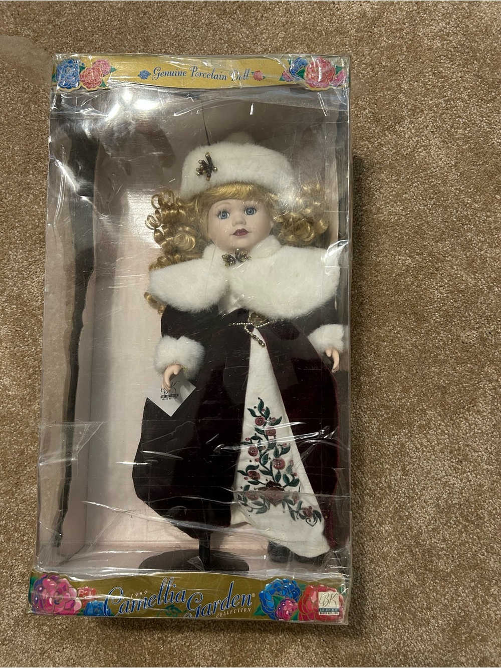 Brass Key 1999 Camellia Garden Collection Porcelain Doll